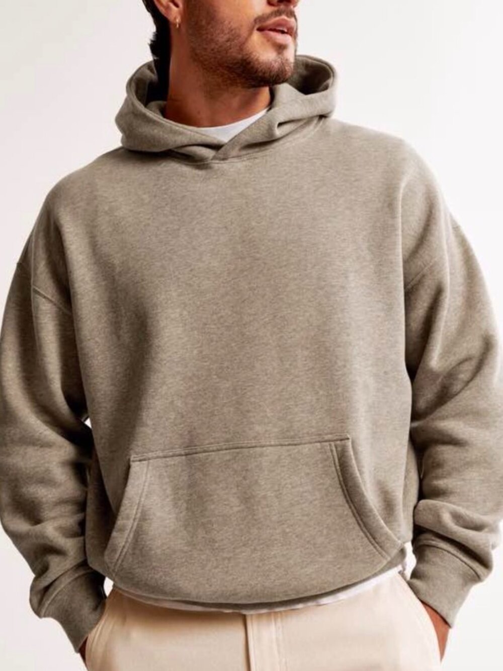 ABERCOMBIE ESSENTIAL POPOVER HOODIE